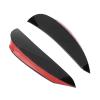 Front Bumper Canard Spoiler Wing ABS Black 2 Pcs Replacement for E Class W213 AMG Line 2016 2020 view 4