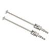2Pcs Dogbone Drive Shaft H-SP 102015 106015 108015 CVD for H-SP Redcat 1/10 RC Car 94102 94103 94123 94177 94106 94107 94111 94108(85.5MM Black) view 3