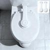 2-Pack Toilet Locks Baby Proof - Toilet Seat Locks for Toddlers, Strong 3M Adhesive, Easy One-Hand Operation, Child Safety, Fits Most Toilets view 1