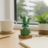 Lizard Keychain Sound: Rechargeable Lizard Button with Colorful Lights and Sound, Perfect for Stress Relief and Office Pranks. Portable and Fun for Everyday use, 1-Pack view 4