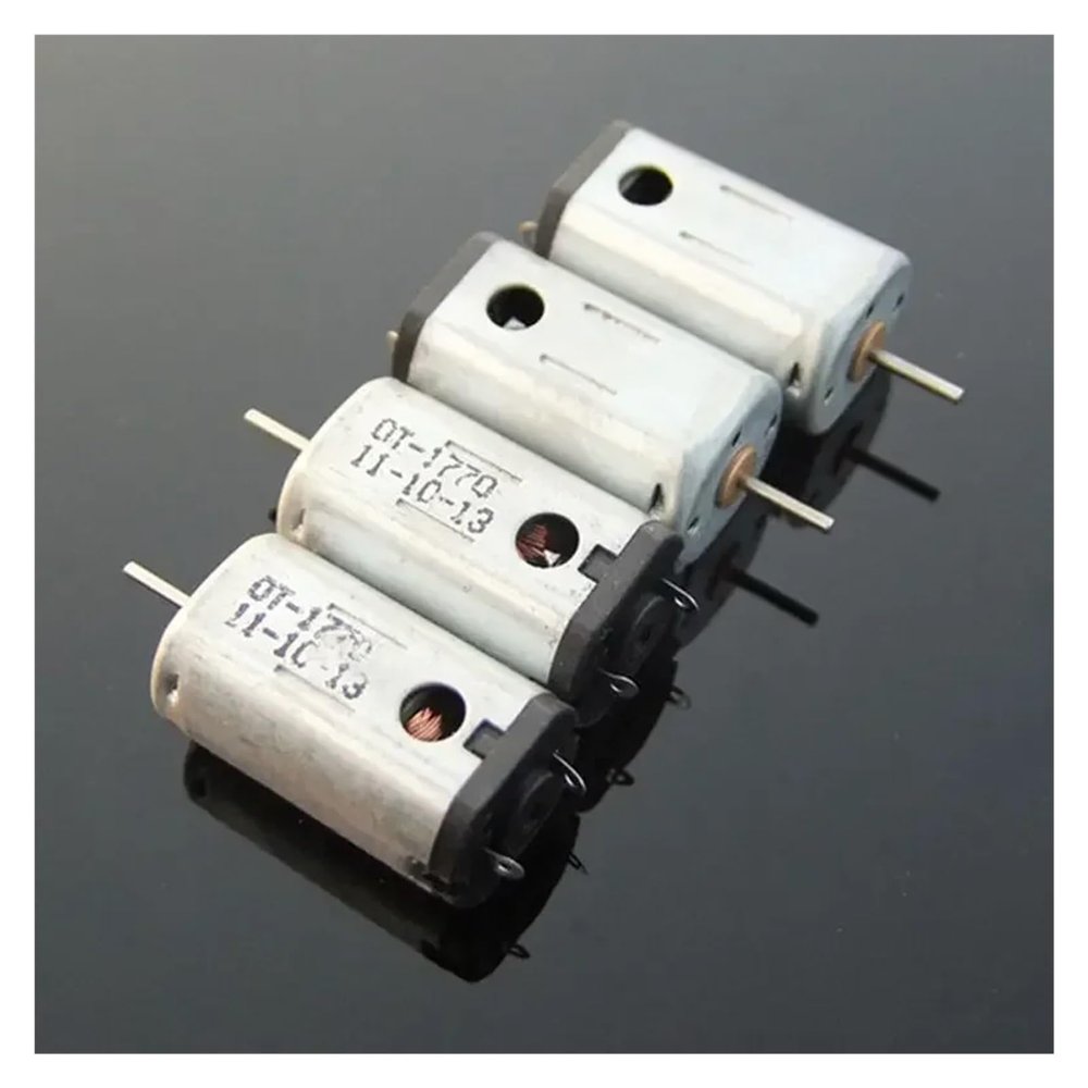 RXDNOZNNK 4PCS N30 Carbon Brush Electronic Starter DC 3V 3.7V 23800RPM High Speed Strong Magnet with Cooling Hole for Aircraft Drone Helicopter