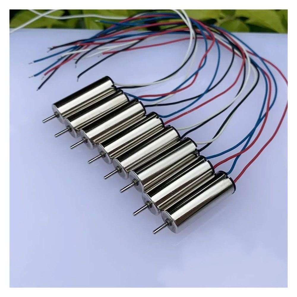 RXDNOZNNK 2PC 7mm*20mm 720 Coreless Electronic Starter DC 3.7V 50000RPM High Speed for RC Quadcopter Model Airplane