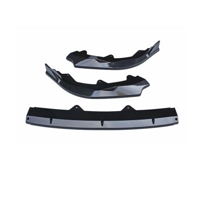 DCGATMWSV Compatible for Trumpchi GAC Empow Front Bumper Lip Chin Diffuser Body Kit Spoiler Deflector Tuning Accessories for 2021-2024 Models(Carbon Fiber Look)