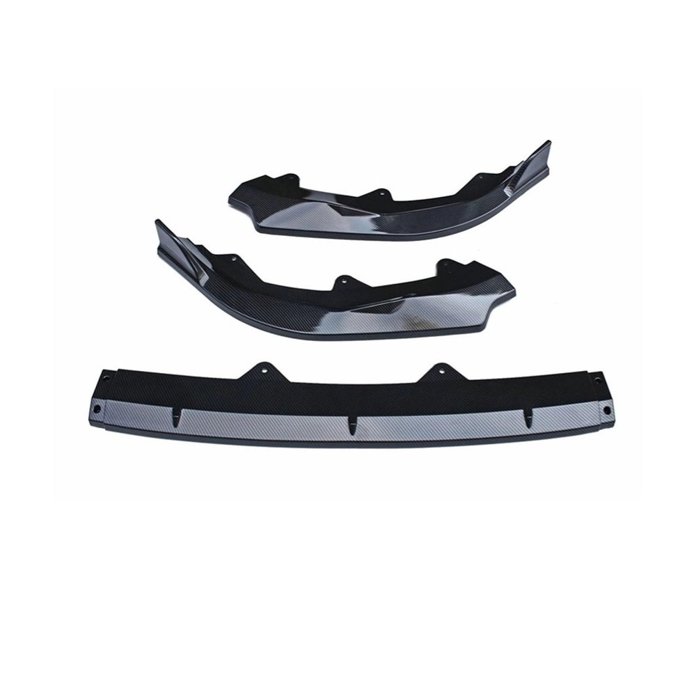 DCGATMWSV Compatible for Trumpchi GAC Empow Front Bumper Lip Chin Diffuser Body Kit Spoiler Deflector Tuning Accessories for 2021-2024 Models(Carbon Fiber Look)