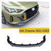 DCGATMWSV Compatible for Trumpchi GAC Empow Front Bumper Lip Chin Diffuser Body Kit Spoiler Deflector Tuning Accessories for 2021-2024 Models(Carbon Fiber Look) view 2