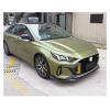 DCGATMWSV Compatible for Trumpchi GAC Empow Front Bumper Lip Chin Diffuser Body Kit Spoiler Deflector Tuning Accessories for 2021-2024 Models(Carbon Fiber Look) view 3