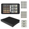 520pcs Pocket Fireproof Coin Collection Currency Sleeve Album Money Clip Organiser for Supplies Bookends Currency Sleeve Album Money Clip view 1