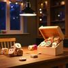 10Pcs Wooden D6 Dice Set, 20mm Round Corner, 6 Sided Gaming Dice for Adults Standard Game Dice view 4