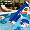 2Packs Electric Water Gun for Kids & Adults, Automatic Fill Up, Powerful Squirt Guns with 28-30 FT Long Range, Summer Outdoor Pool Beach Water Pistol/Blaster Toys view 2