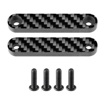 2PCS Carbon Fiber Roof Rails for 1/8 ARRMA Infraction BLX 3S