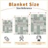 Hatchaa Personalized Rustic Woodland Baby Blanket - Custom Name Bear & Deer Design, Soft Blanket with Double Layer Dotted Backing for Infants Toddlers, Ideal Nursery Decor (30x40) view 4