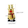 Abaodam 5Pcs Christmas Wind-up with Santa Snowman Reindeer Penguin Clockwork Walking for Party Favors and Holiday Fun view 2