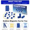 Magnet Game, Magnet Game with String, 24 Stones, 3 Strings & Travel Bag view 4