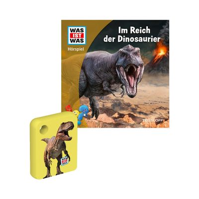 Galakto Audio Token: Was IST Was - Im Reich der Dinosaur, Knowledge Radio Play for Children from 6 Years, Playing Time. Approx. 67 Minutes
