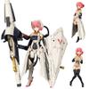 MABAIUDE Mecha Girl Figure Megami Device - BulletKnights-Lancer Figure Anime Super Action Statue Articulated Figures with Accessories, Face Changeable, Joint Movable, Parts Removable 18cm view 1