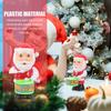 DECHOUS 3pcs Wind Up Christmas Santa Drumming Clockwork Playthings for Lightweight Holiday Fun Interaction Random Color view 3