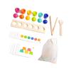 DYNWAVE Balls in Cups Toy Sorter Game for Kids Children Board Game with Cups and Balls Early Education Toys Training Logical Thinking view 1