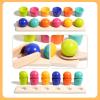 DYNWAVE Balls in Cups Toy Sorter Game for Kids Children Board Game with Cups and Balls Early Education Toys Training Logical Thinking view 4