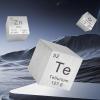 Cube Metal Cube 0.39in/10mm for Chemical Elements Collection Science Education Experiment Application-13 Aluminum AI view 2