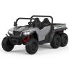 24V Ride on Car with Remote Control, Ride on Dump Truck for Kid with Electric Dump Bed, Extra Shovel, Music Player, Key Start for Safety, Gift for Kids view 1