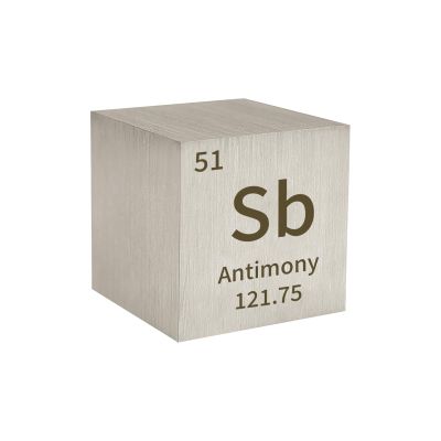 Density Cubes Metal Cubes 0.39in/10mm for Element Collections Hobbies Science Creative Gift-51 Antimony (Sb)