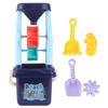 BESPORTBLE 5pcs Interactive Sand Trolley with Hourglass Shovel Rake Star Mixed Colors Beach Play for Creative Seaside Fun and Social Development view 1
