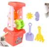 BESPORTBLE 5pcs Interactive Sand Trolley with Hourglass Shovel Rake Star Mixed Colors Beach Play for Creative Seaside Fun and Social Development view 4