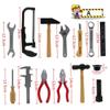 14PCS Kids Pretend Play Tool Kit Manual Repairing Construction Toy Tool Educational Toy Kit Best for Toddlers Kids(Random) view 3