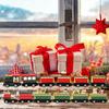 Classic Festive Train Ornament,Christmas Wooden Beech Wood Train Children's Toy Gift Ornaments | Creative Christmas Decor for Boys, Girls, Collectors, Family, Living Room, Bedroom, Study, Parties view 3