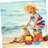 Beaupretty Educational Outdoor Sand Seaside Plaything Kit for S Creative Beach Fun and Skill Development Safe Material Sand Scooping Tools view 3