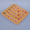 Bingo Cards  Paper 17x17.4cm 200g | Slide Bingo Cards| Reusable Game Supplies | Portable Party Family Game Set for Home School Office Travel Camping Entertainment & Logic Thinking Fun view 2