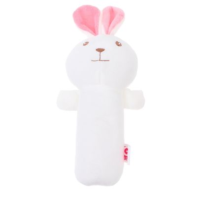 Beaupretty Cartoon Plush Rattle for Boy Girl Lightweight Soft Sensory Handheld Plaything Enhancing Grip Coordination and Cognitive Development