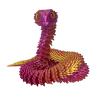 24 Inch 3D Printed Articulated Snakes,3D Printed Animals Toys, Flexible Movable Joint Viper for Home Office Desk Decor,Easter Halloween Party Decorations Gifts view 2