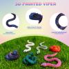 24 Inch 3D Printed Articulated Snakes,3D Printed Animals Toys, Flexible Movable Joint Viper for Home Office Desk Decor,Easter Halloween Party Decorations Gifts view 4