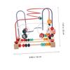 Abaodam Wooden Bead Maze for Sensory Development Hand-Eye Coordination Educational Puzzle Birthday Gift for Fruit Design view 2