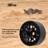 4pcs RC Crawler Rims, Aluminum Alloy 1.9in Beadlock Wheel Rims with High Wear Resistance for Axial SCX10 SCX10 II III GEN8 RC Crawler Car view 2