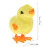 TOYANDONA 6pcs Wind Up Adorable Plush Chicks and Bunnies Fuzzy Clockwork Playthings for Easter Party Favors Coordination and Imagination Development view 2