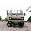 AERFGDE D12mini 1:16 Scale RC Mini Drift Climbing Truck, with Front Light, 2.4G Rear Drive Remote Control Car Off Road Truck with Proportional Steering,Terrain Vehicle for Adults(3 Batteries Version) view 2