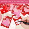 24 PCS Mini Fidget Spinner Toys with Cards, Bulk Stress Fidget Toys for Kids Classroom Treasure Box, Birthday Party Favors Goodie Bag Stuffers, Carnival Prize (Red+Pink) view 2