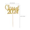 DEARMAMY 15pcs Graduation Cake Picks Class of Cupcake Toppers Party Decorations Dessert Picks for Graduation Celebrations and Cake Centerpieces view 3