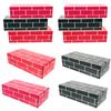 Abaodam 10pcs Jumbo Cardboard Building Blocks Craft Paper Bricks for Creative Construction Mixed Colors Educational Skill Development view 1