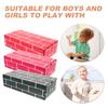 Abaodam 10pcs Jumbo Cardboard Building Blocks Craft Paper Bricks for Creative Construction Mixed Colors Educational Skill Development view 4