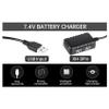 Centromio 10X 2S 7.4V 2-in-1 Charger with XH-3P Connector Plug for AX24 SCX24 UTB18 SCX24 RC Cars & Trucks,7.4V 2S view 3