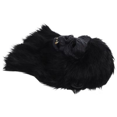 Abaodam Lifelike Halloween Gorilla Mask with Realistic Design for Cosplay and Party Funny Animal Costume Prop for Fancy Dress Carnival Masquerade and Holiday Events