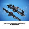 1/10 Scale RC Aluminum Axle Set | CNC Machined Front & Rear Axles for Crawler SCX10 II 90046 90047 | Robust Upgrade for RC Cars/Trucks/Off - Road view 3