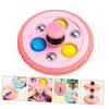LIOOBO Funny Tyre Shape Gyro for Educational Manual Plastic Spinning Enhances Hand-Eye Coordination and Creativity Fidget Plaything for Boys view 3