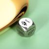 Date Dice - Valentines Day Gifts for Couples, Valentine Couple Date Night Gifts for Him Her Boyfriend Girlfriend Funny Dinner Dice for Wife Husband,11th Anniversary Steel Wedding Birthday Gift view 2