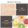 BESPORTBLE Fruit Cutting Play for Educational Kitchen Removable Cartoon Fruit Puzzle for Hand-Eye Coordination and Creativity Development Safe Non-Toxic Material for Age view 4