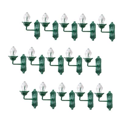 BESPORTBLE 25pcs Miniature Wall Lamp Models Vintage Style Sand Table Ornaments for Micro Landscape Decor and House Model Display with Realistic Details and Compact