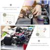Abaodam Plastic Gears Pulley Belt Rack for DIY Car Robot Accessories Educational Model Building Kit for Boys Science Experiment view 4
